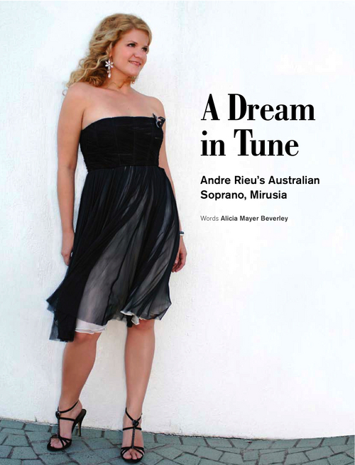 Product picture Mirusia Andre Rieu Soprano feature story
